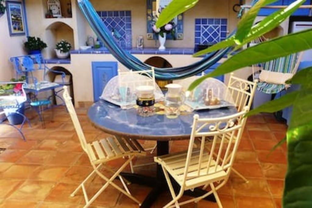 Nouveau ! Chambre D'Hote Insolite Privee " Coeurs De Pirates A Bali En Provence" Spa Sauna Massages Dans Cadre Exotique D'Amenagements Exterieurs D'Exception Ete Comme Hiver Bienvenue !!! Cavalaire-sur-Mer Luaran gambar